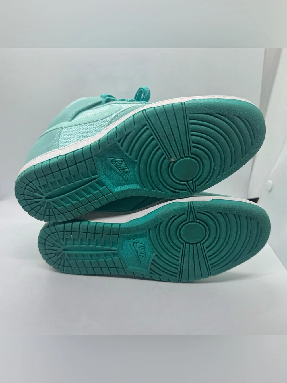 Nike Dunk Sky Hi Artisan Teal Hidden Wedge Sneakers 644877-303 Women's US Size 8 - Picture 8 of 9